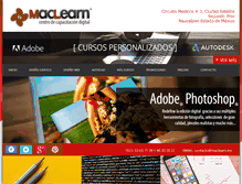 Tablet Screenshot of maclearn.mx